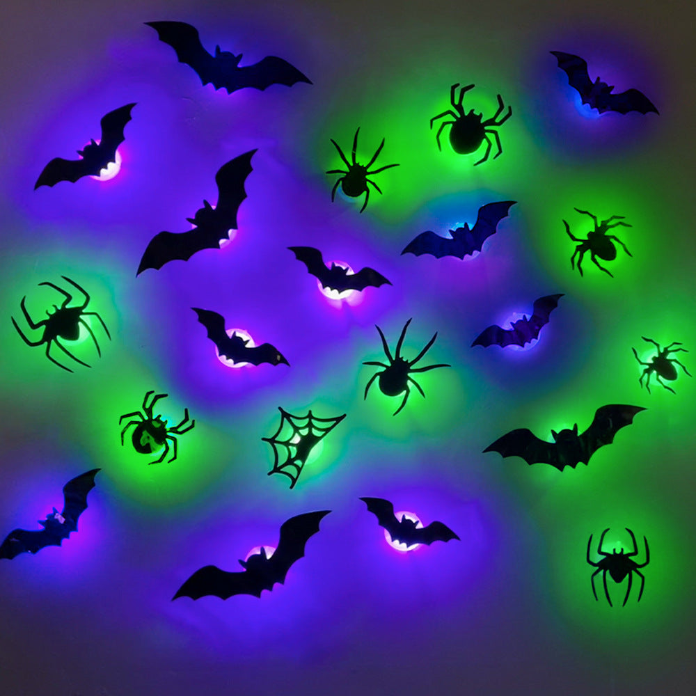 Spider and Bat LED Decoration