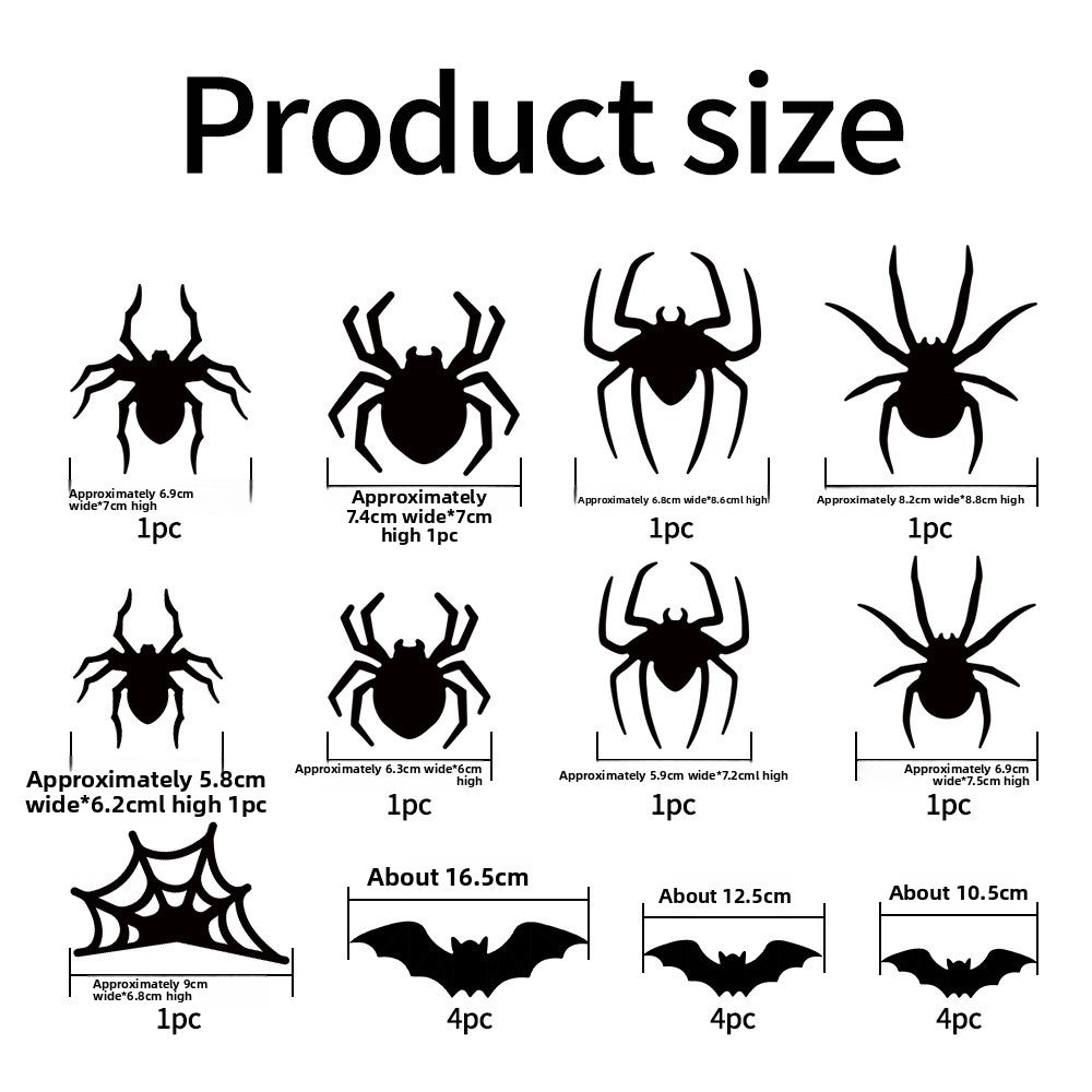 Spider and Bat LED Decoration