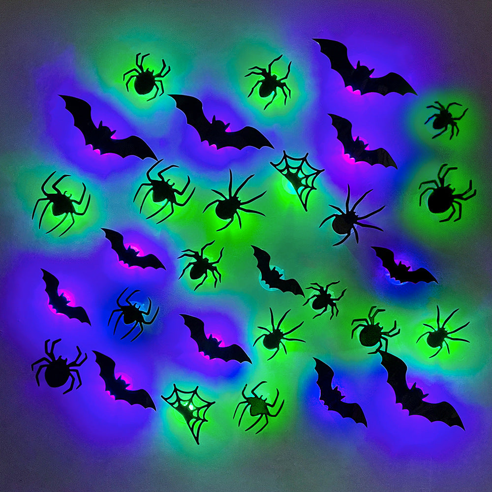 Spider and Bat LED Decoration